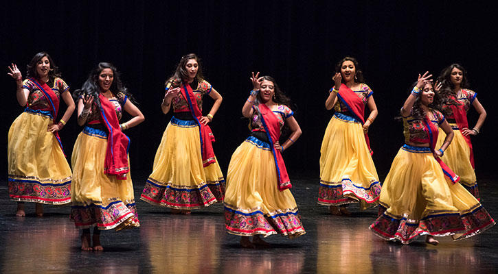 Dancers perform at Mason International Week