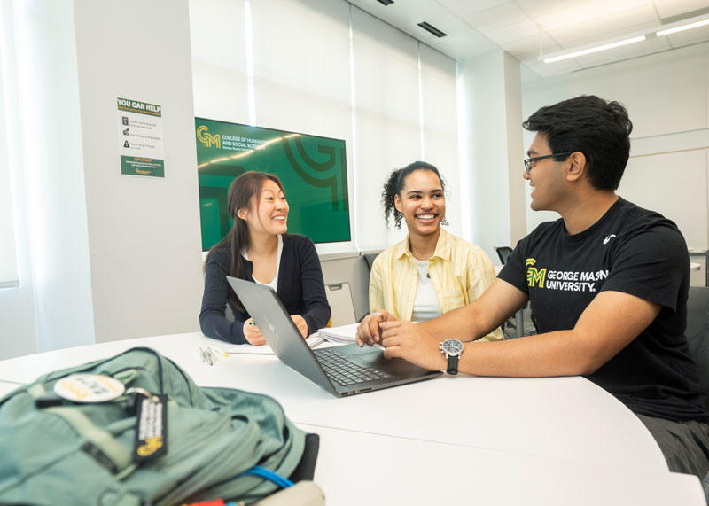 Students in Horizon Hall Classroom