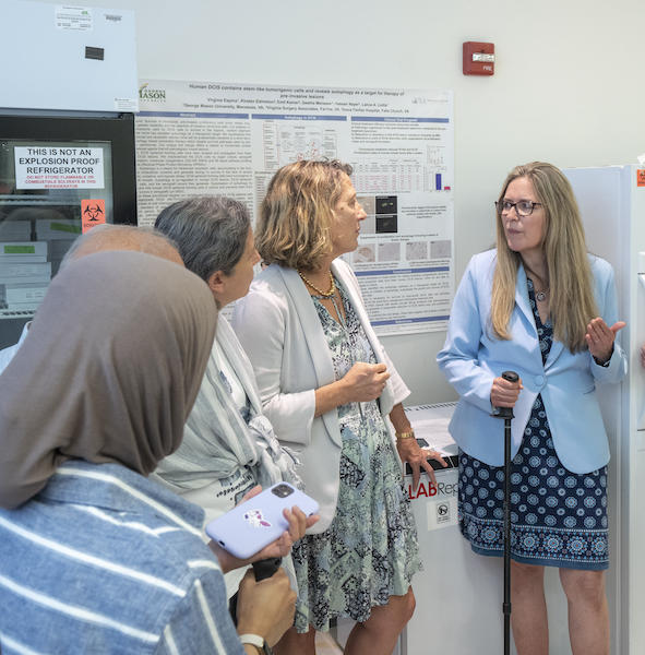 Wexton’s visit to Science and Technology Campus explores research and