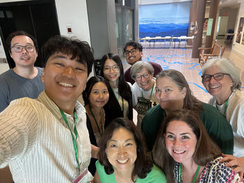 Selfie of particpants