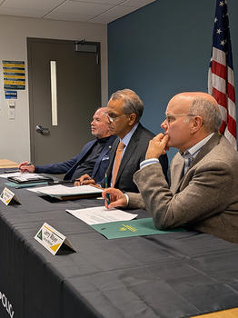 Judges at the Final Round (panel at table)